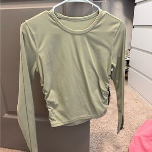 lululemon align long sleeve cropped top